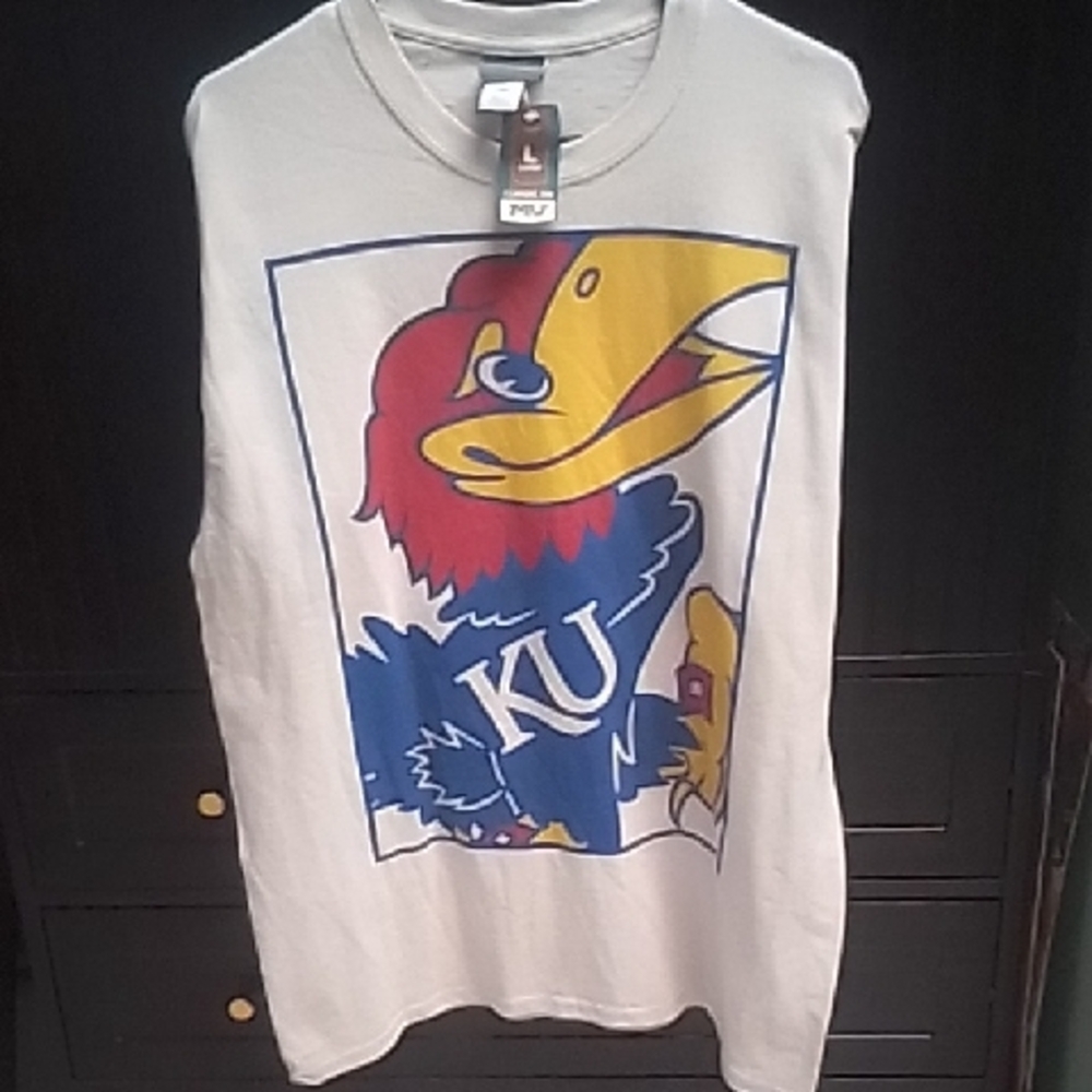 MV Sport KU Jayhawks Short Sleeve Tee